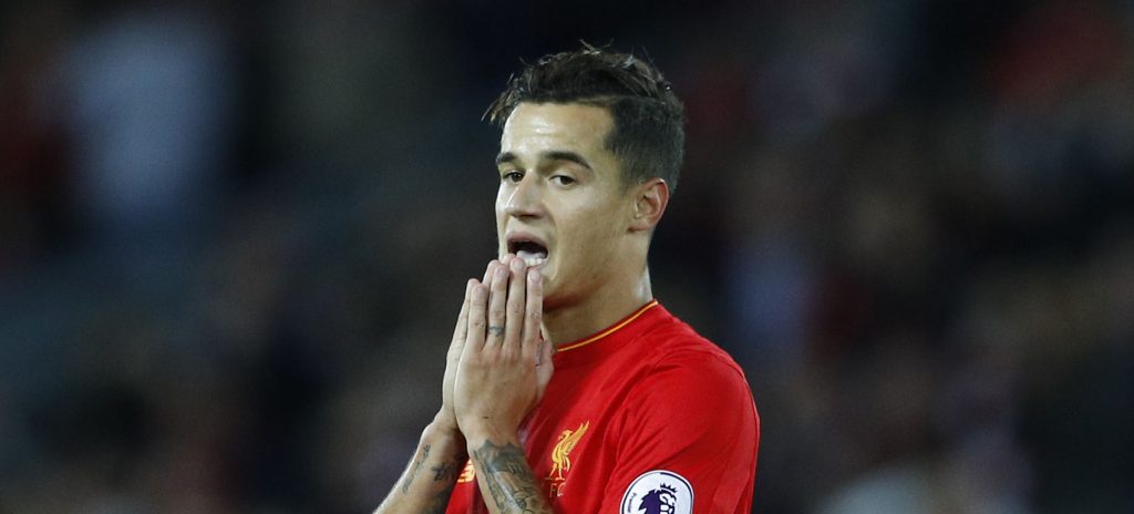 Liverpool Confirm Coutinho Absence