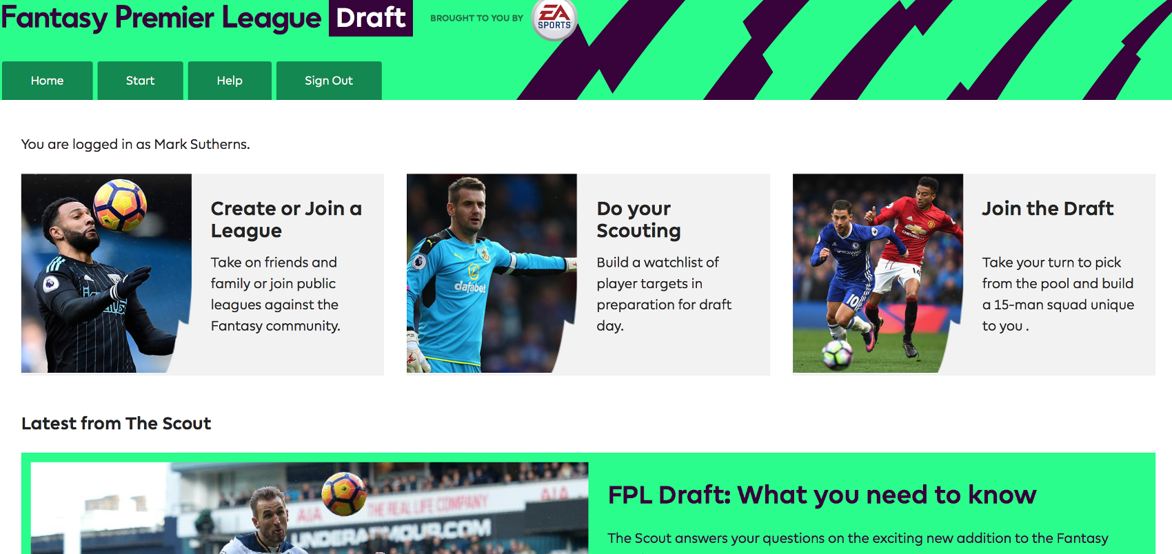 Fantasy Premier League Draft Lobby - Drafty Sports