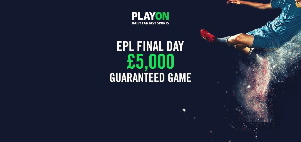 PlayON Offer Final Day £5k Prize Pot