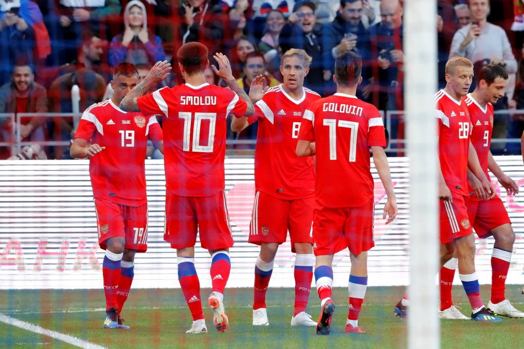 Russia now winless in seven ahead of World Cup opener
