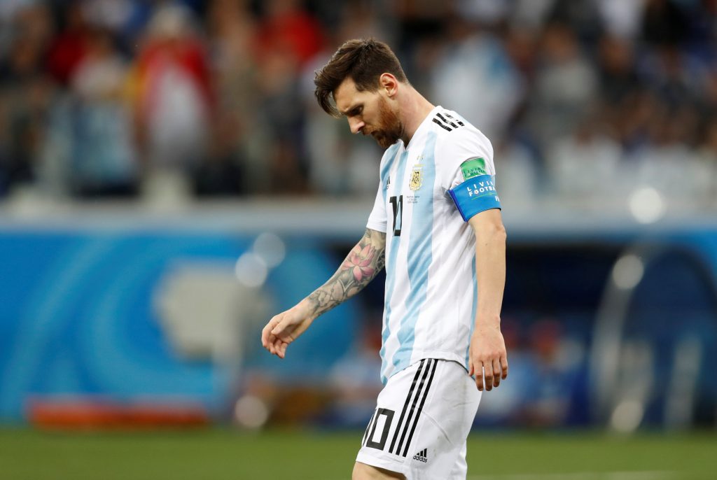 Messi anonymous as Croatia punish Argentina