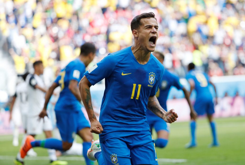 Coutinho strikes again as Brazil beat Costa Rica late