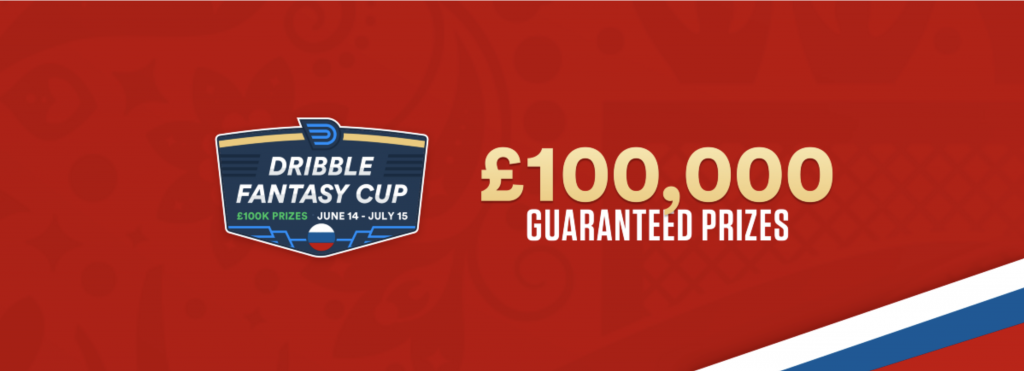 £100,000 in prizes for Play Dribble’s World Cup Fantasy winners