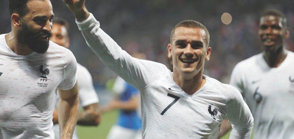 Another France win as Egypt struggle without Salah