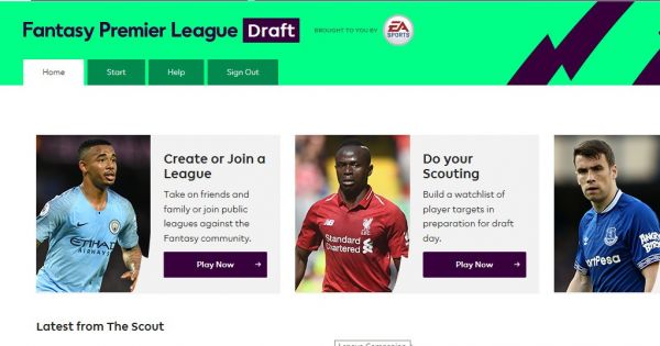 premier league draft