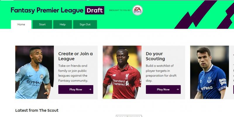 Fantasy Premier League : Updates & Tips - This is my first draft