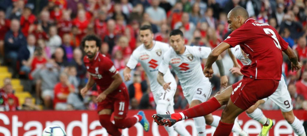 Fabinho misses from the spot as Hazard returns