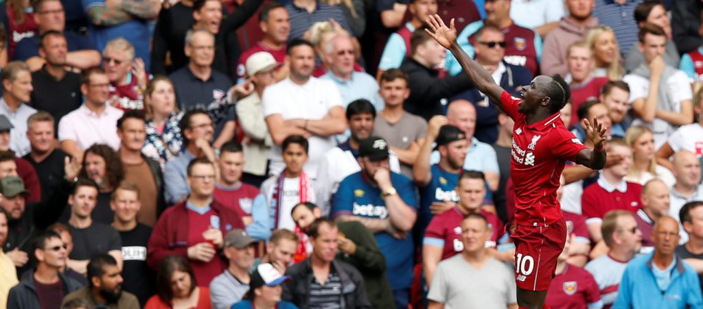 Sadio Mane the star of the show as Liverpool hit West Ham for four