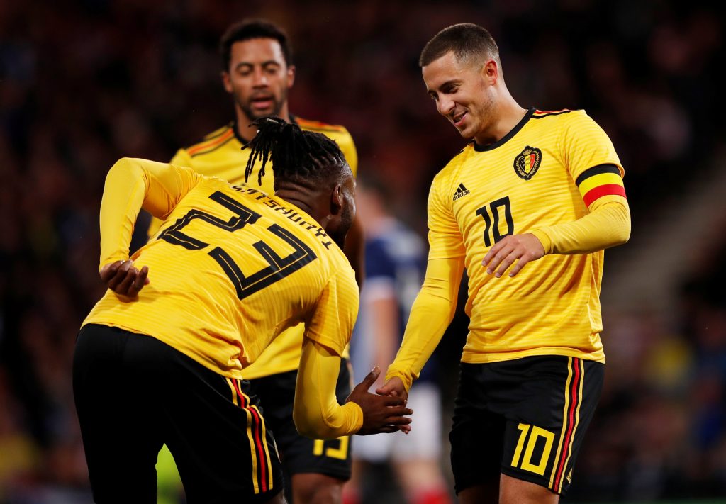 Hazard rested for Belgium as Danilo injures ankle again