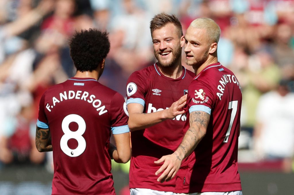 Arnautovic star performer for West Ham as Man United problems persist