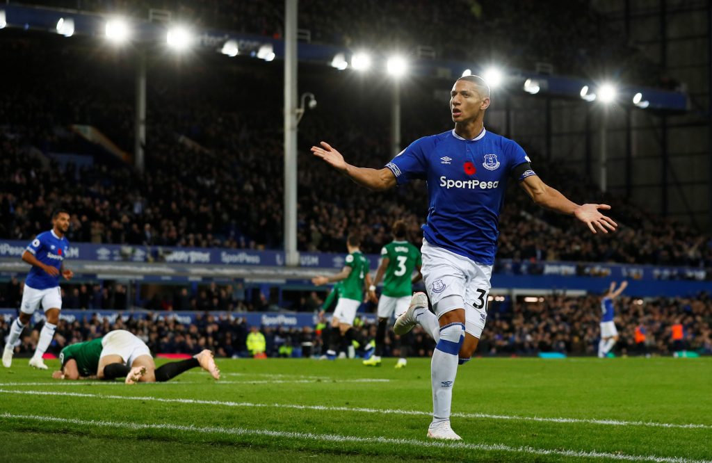 How Richarlison has adapted to centre-forward role at Everton