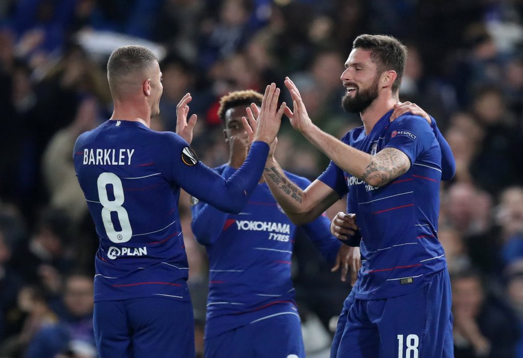 Hazard owners hoping Giroud can defy Sarri quotes