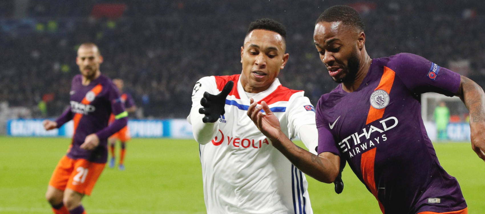Man City midfield picture clouded as Sterling, Mahrez and Sane all start