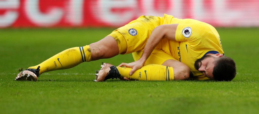 Giroud injury increases likelihood of further Hazard starts up front