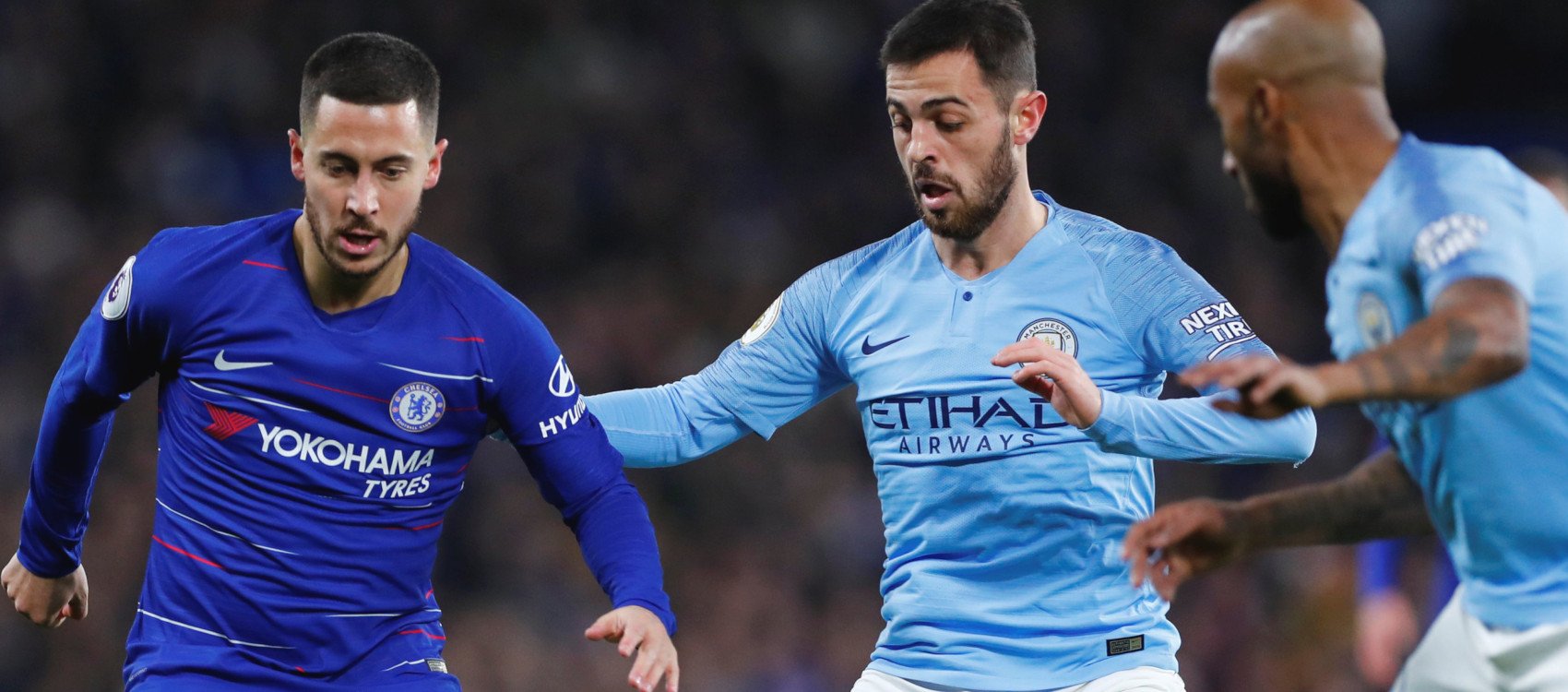 How Sterling and Hazard fared in their roles as ‘false nines’ on Saturday