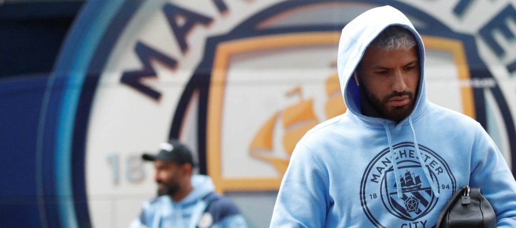 Aguero returns to the City attack as Guardiola makes four changes