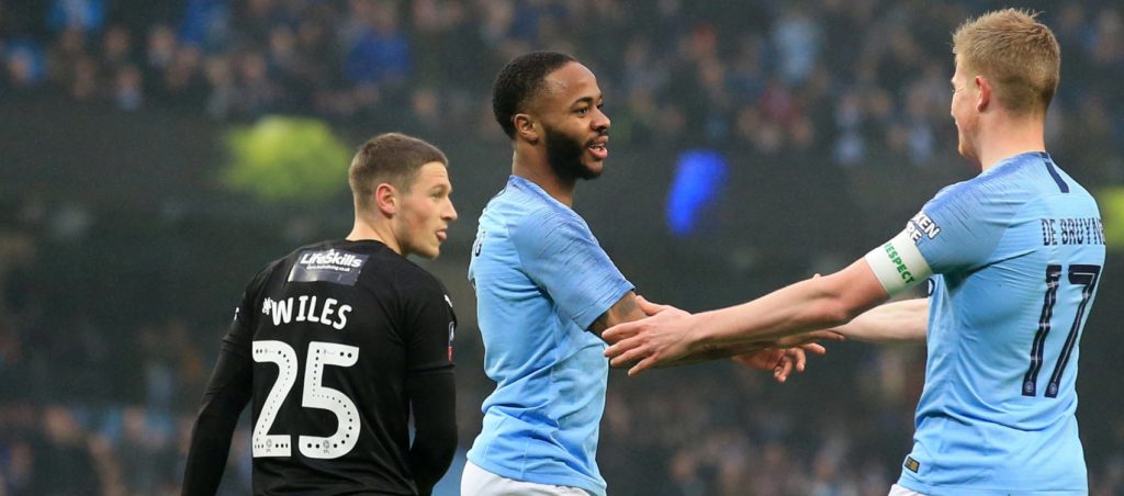 Aguero and Sané start for Man City as Sterling benched