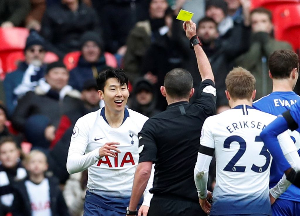 Eriksen benched as both Son and Moura start for Spurs