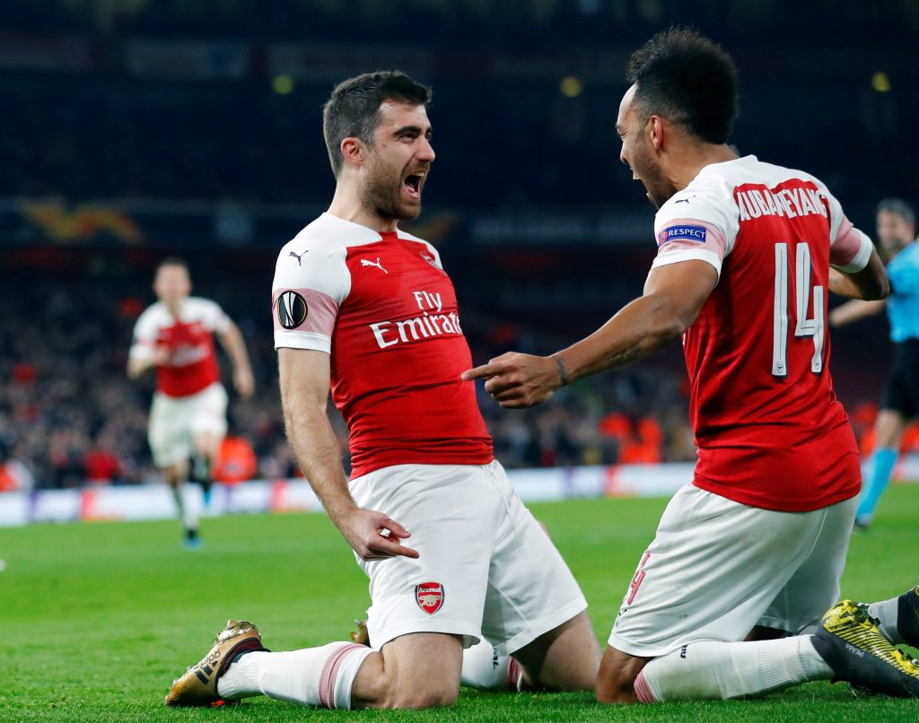 Aubameyang rotation fears eased by nature of Arsenal’s Europa League win