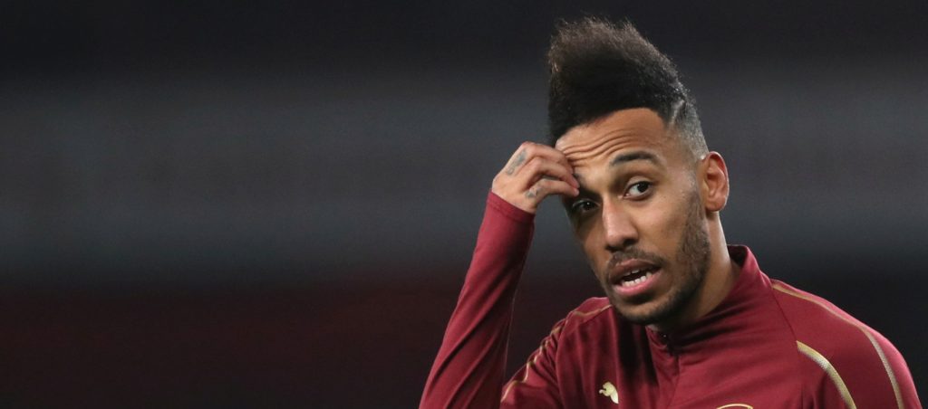 Lacazette among the substitutes as Aubameyang leads the line for Arsenal
