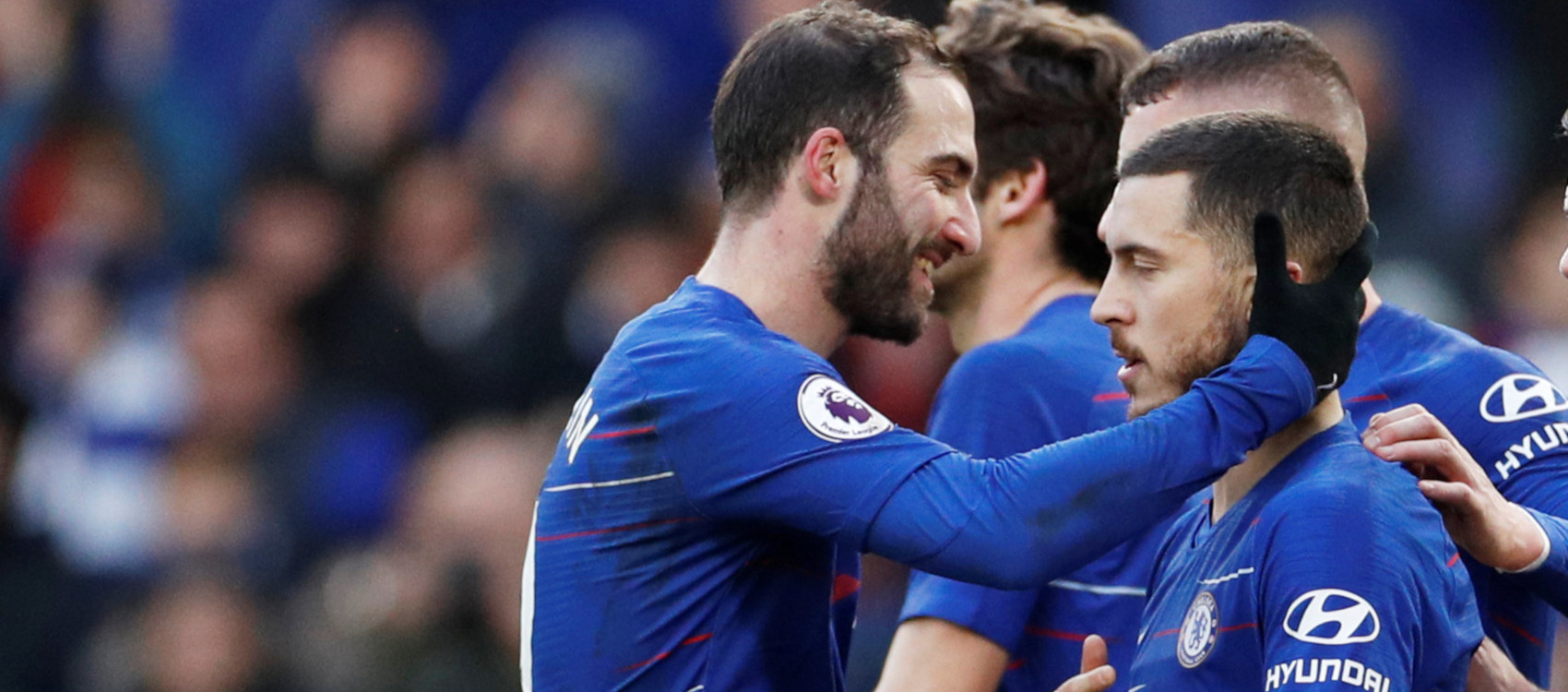 Double-digit haul for Hazard as partnership with Higuain clicks