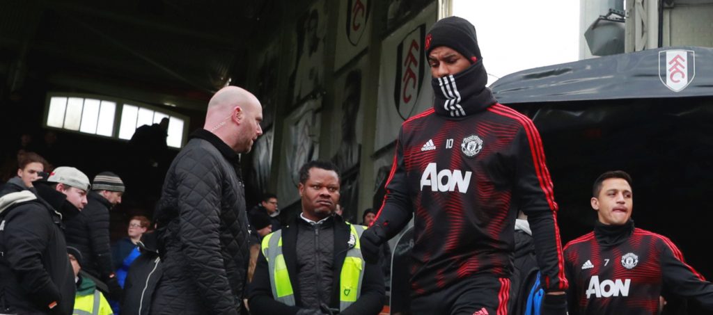 Rashford benched as Solskjaer makes six changes to the United XI