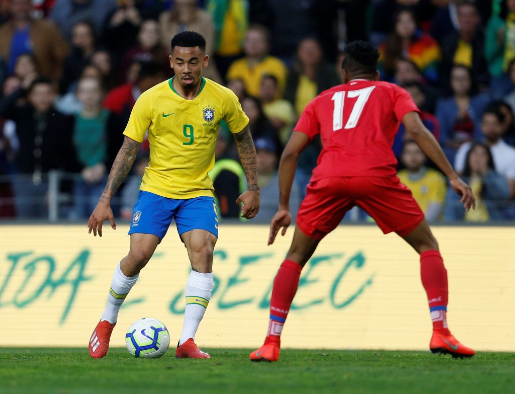 Jesus involved for Brazil as Aguero continues to rest