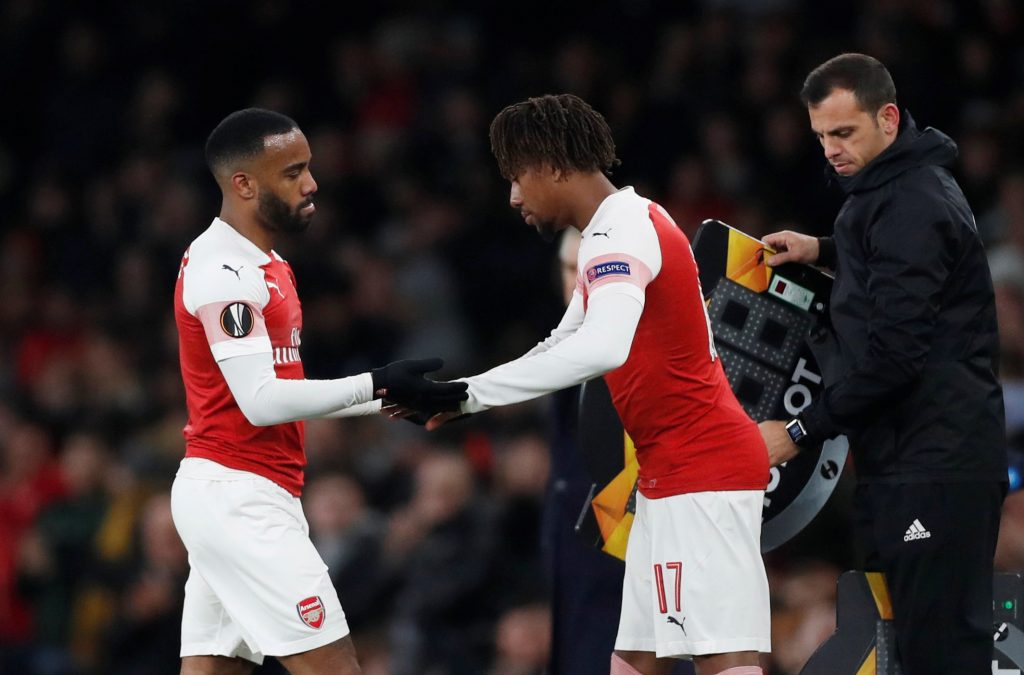 Clues to Arsenal and Chelsea line-ups following Europa League wins for both