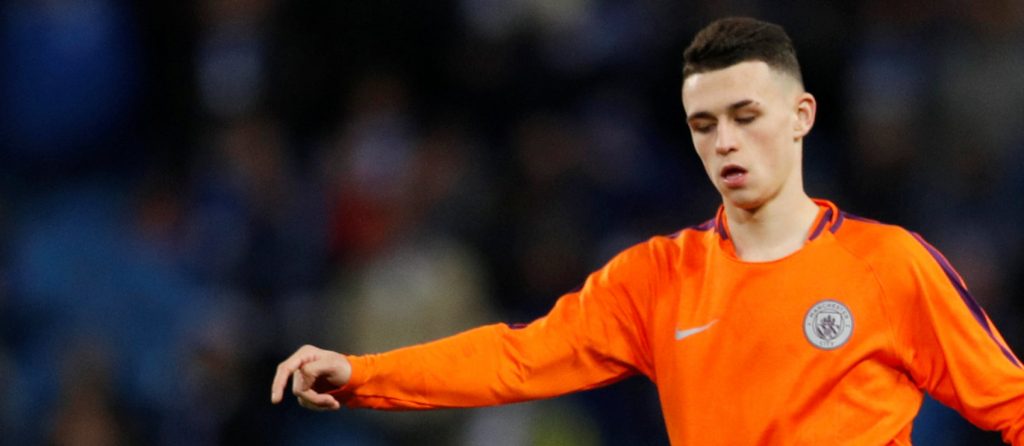 Foden replaces Sane in the only change to either side at the Etihad