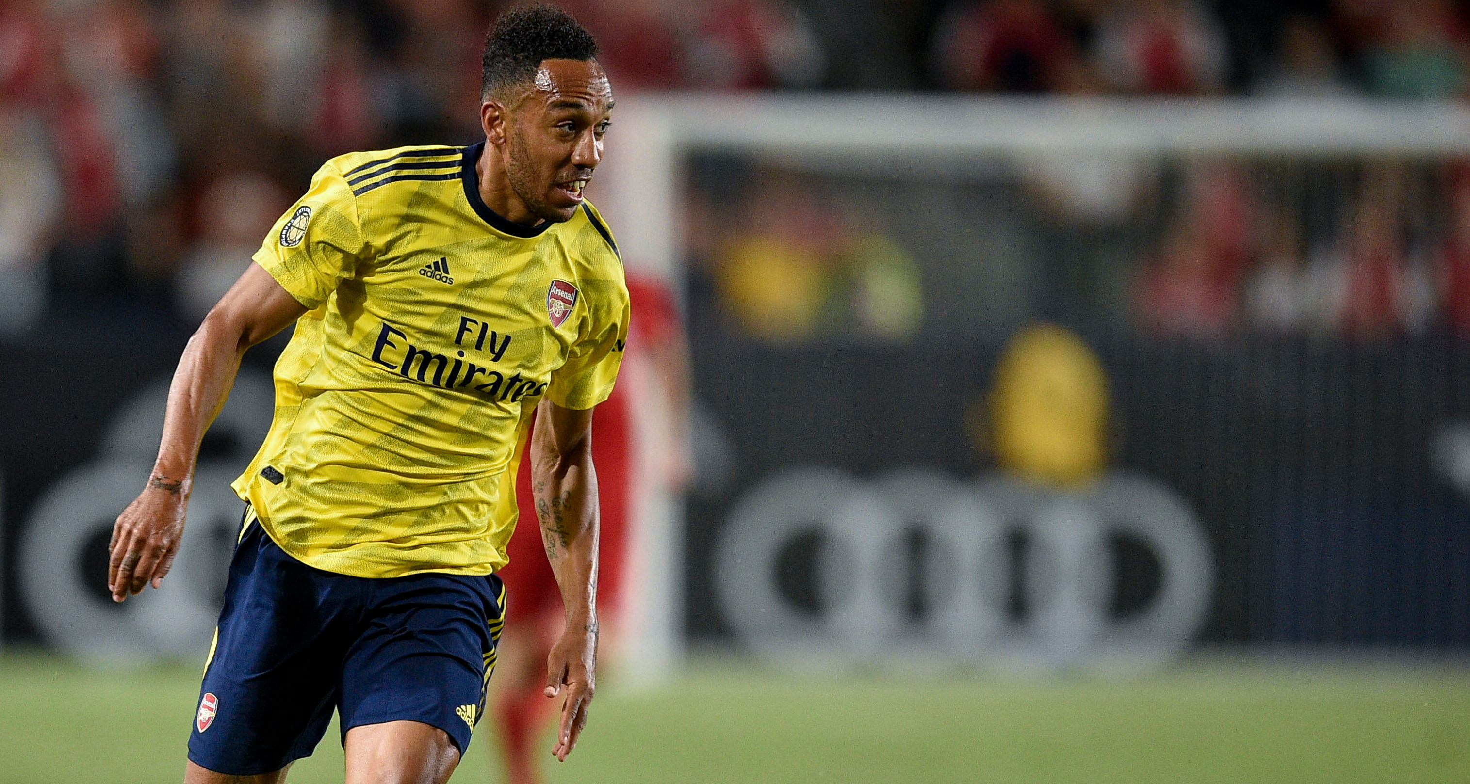 How Aubameyang fared on the right wing against Bayern