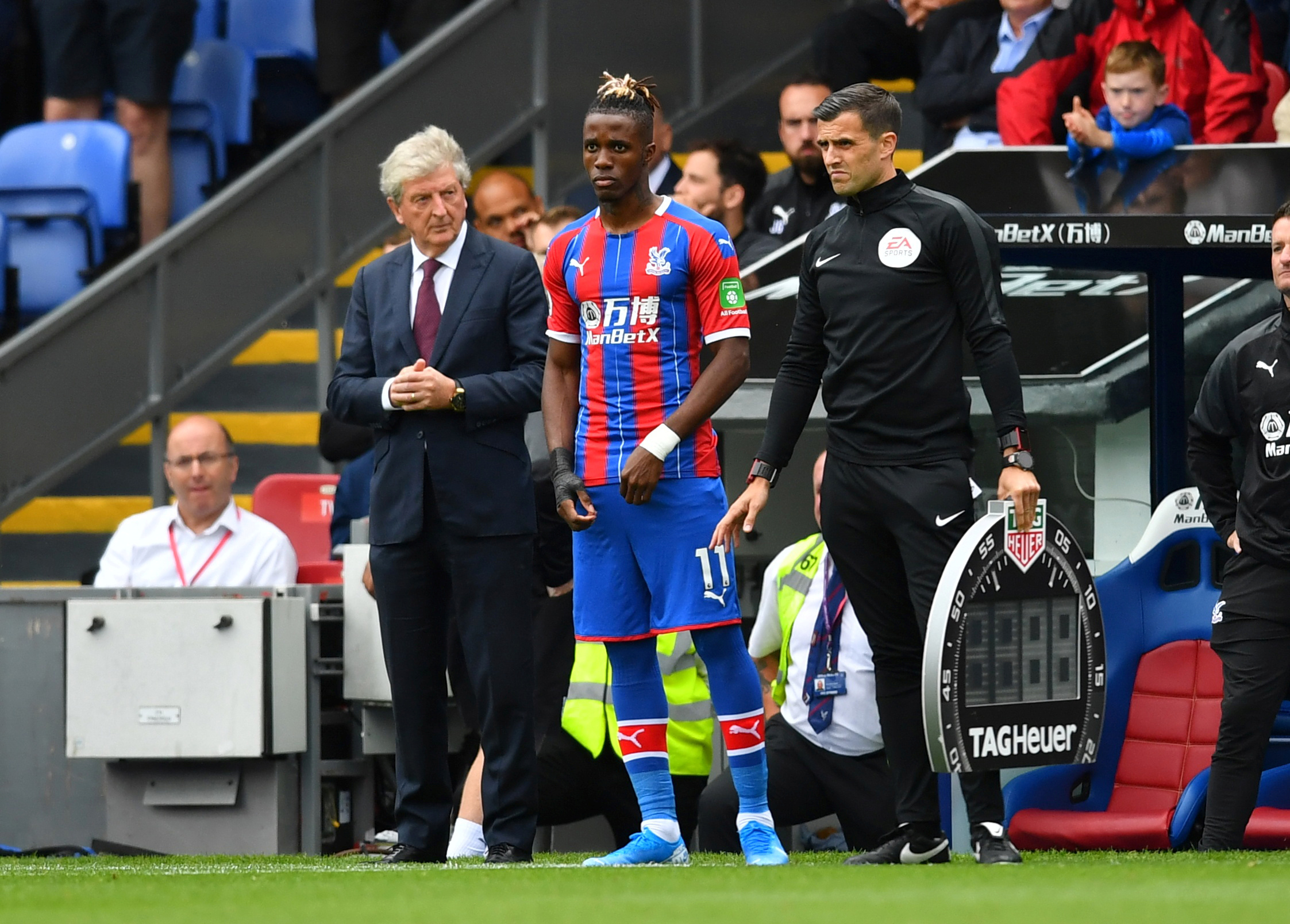 Another start for £4.0m FPL defender Mitchell as Zaha is again deployed as a forward