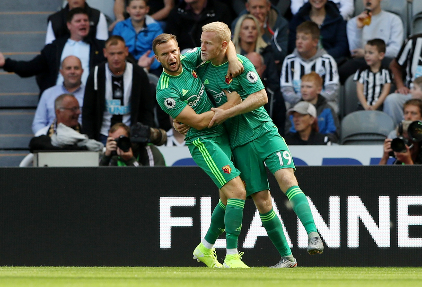 Hughes involved again as Watford get first point of the season