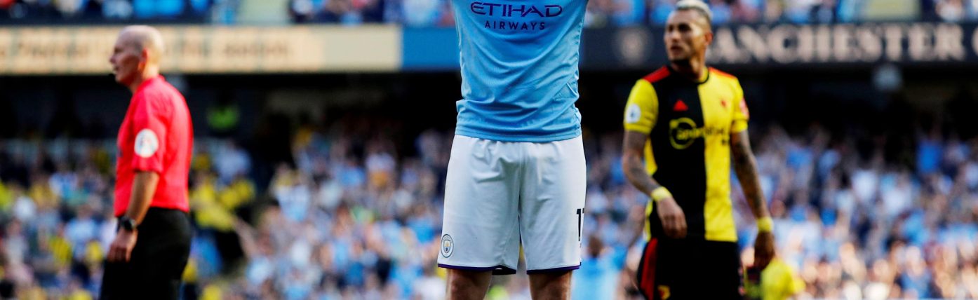 Foden makes first league start of season as De Bruyne takes up advanced role