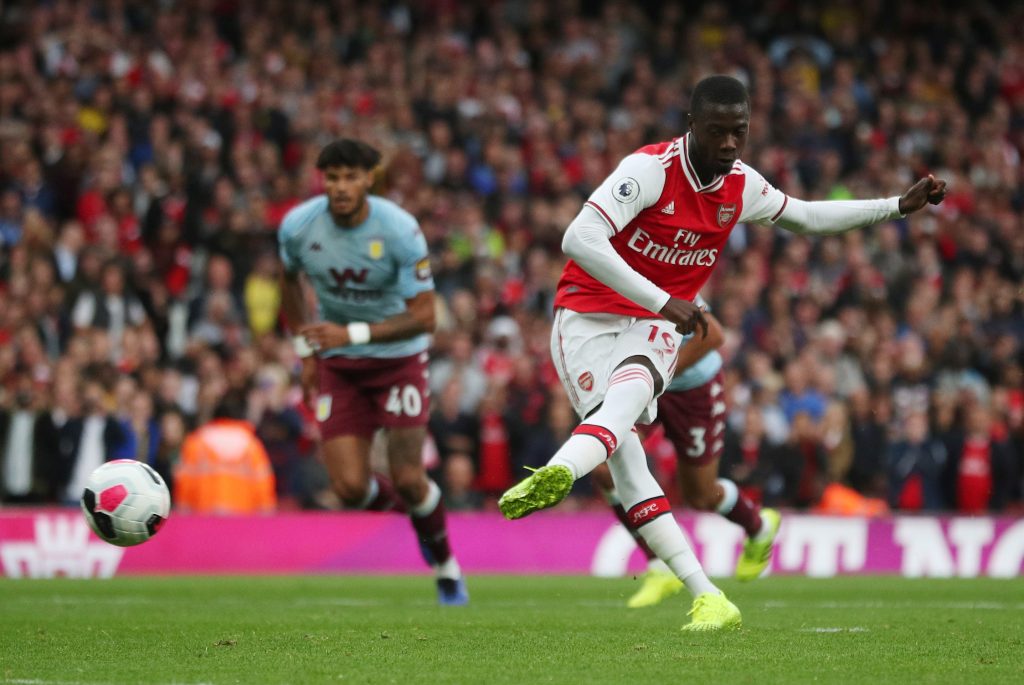 Emery clarifies Arsenal’s penalty-taking order after Pepe opens his account