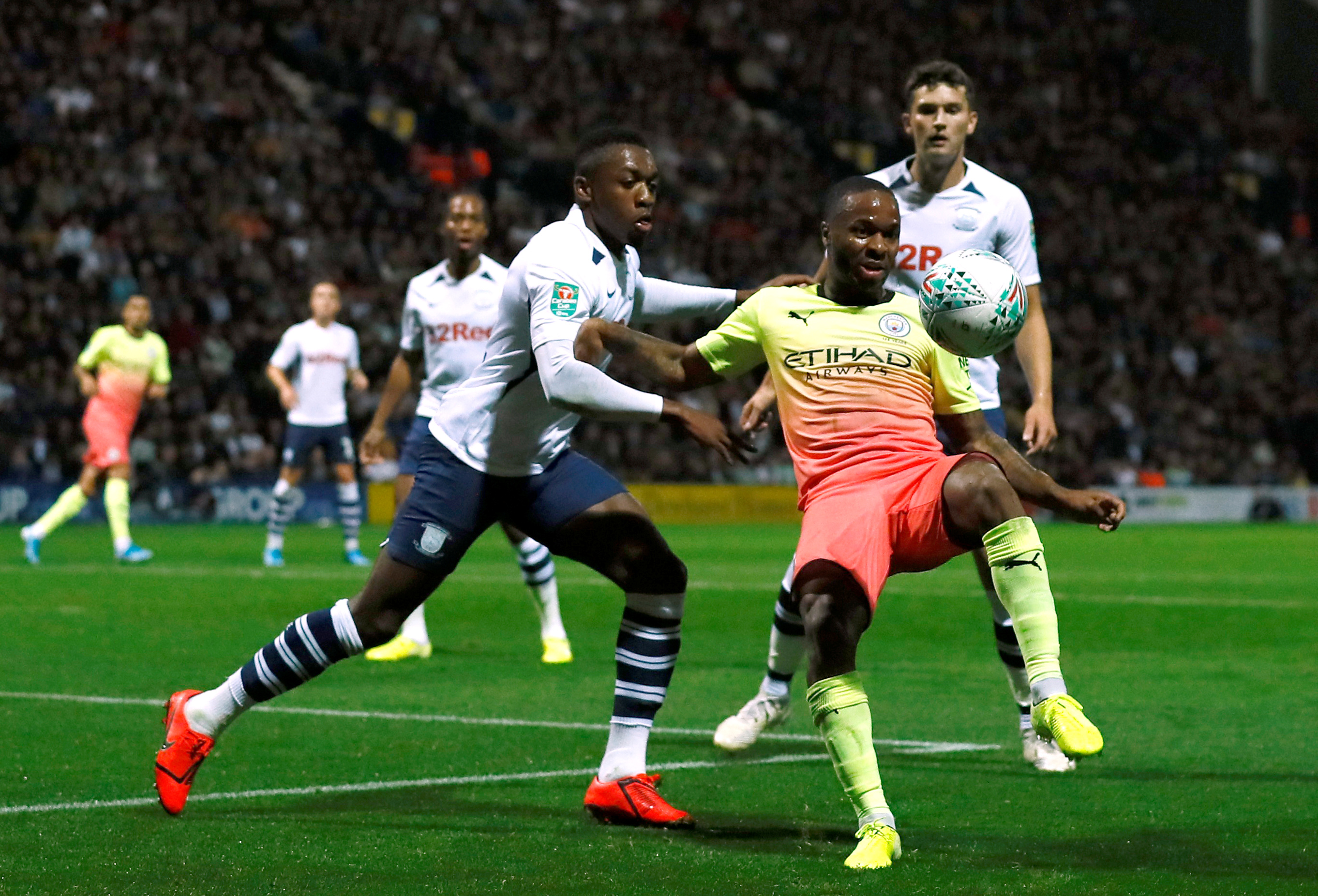 Sterling handed a midweek start as Spurs exit EFL Cup