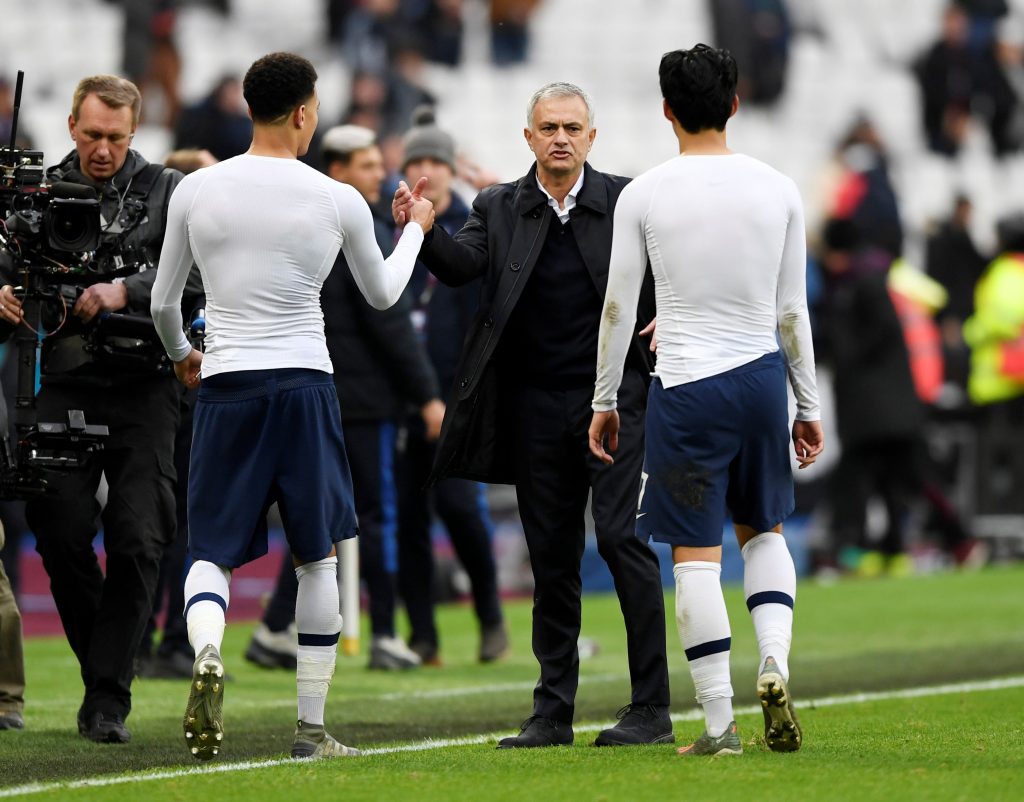 Son on the rise as Mourinho's Tottenham triumph over West Ham