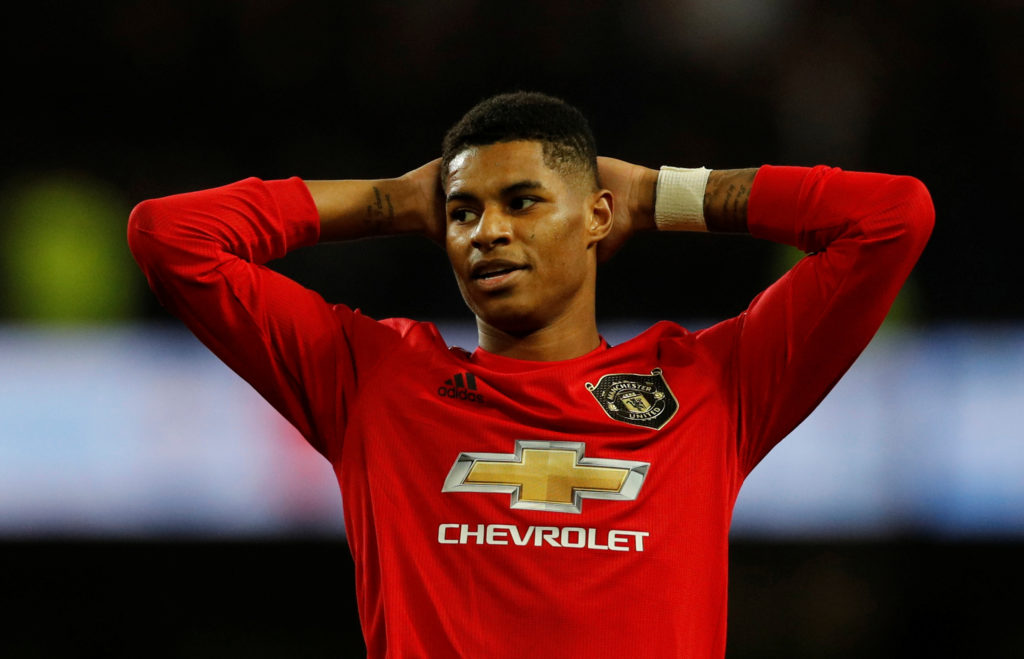 A rare home blank for Rashford as United struggle again against also-rans