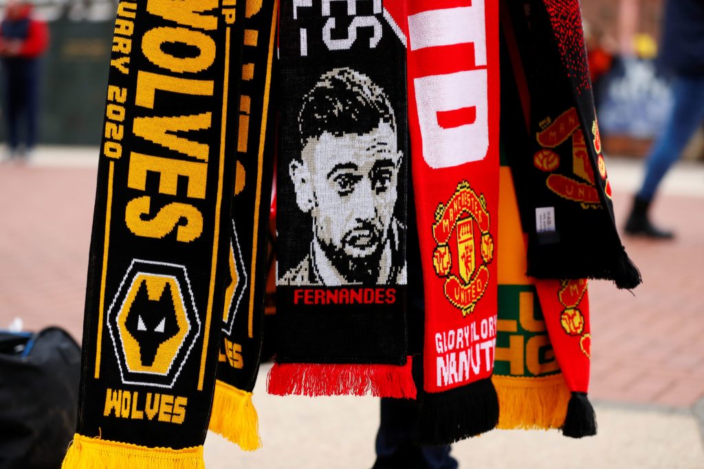 Bruno Fernandes debuts for Man United as Wolves visit Old Trafford
