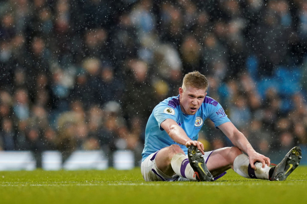 De Bruyne out of Manchester derby as Aguero starts City's Double Gameweek 29 opener