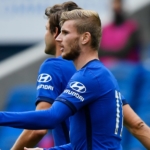 Werner scores on Chelsea debut as Ziyech sustains knee injury