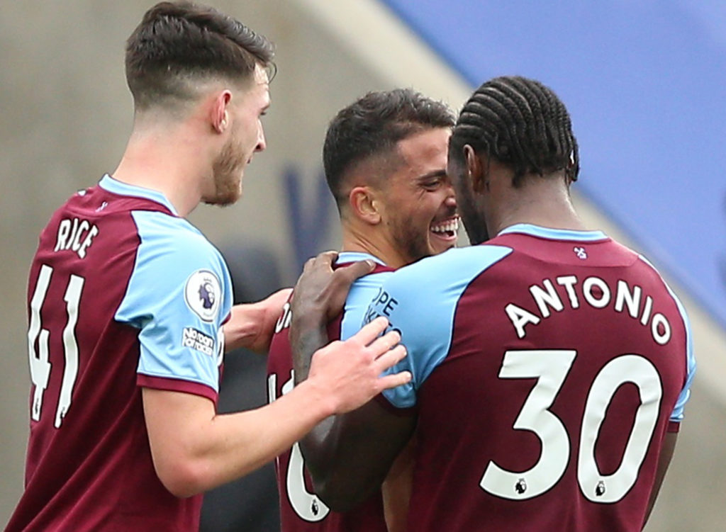 Vardy and Barnes blank as Antonio runs Leicester defence ragged