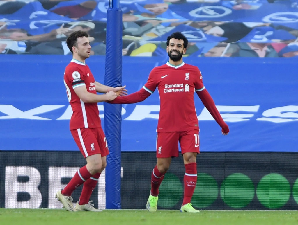 Jota continues relentless form as Klopp manages Salah's minutes