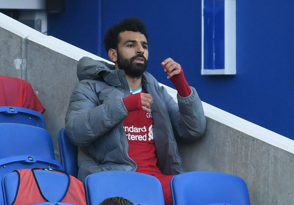 Salah benched as Matip returns for Liverpool's Palace visit