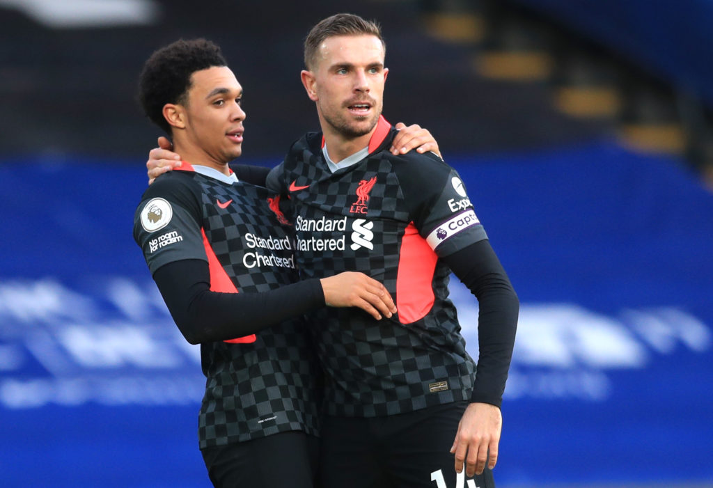 Henderson at centre-back as Fabinho misses out for Liverpool