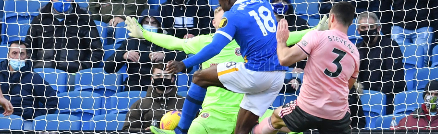 Budget forward Welbeck rescues Brighton as Sheffield United struggle at set-pieces ahead of Everton visit