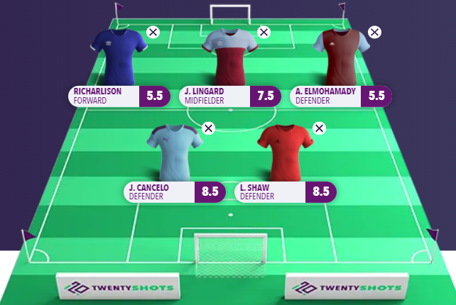 Pick the best Gameweek 25 players for a free chance to win £10k with Fantasy5 1