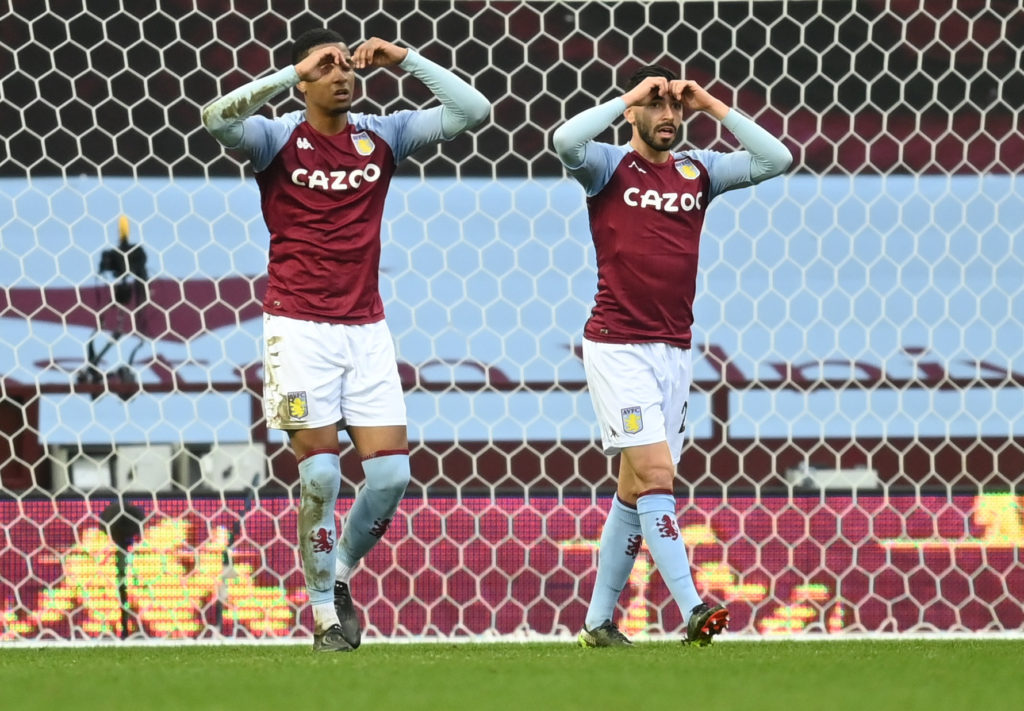 Sanson and Trézéguet start as Grealish misses derby clash with Wolves