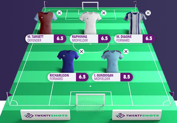 Pick the best Gameweek 28 players for a free chance to win £10k with Fantasy5 1