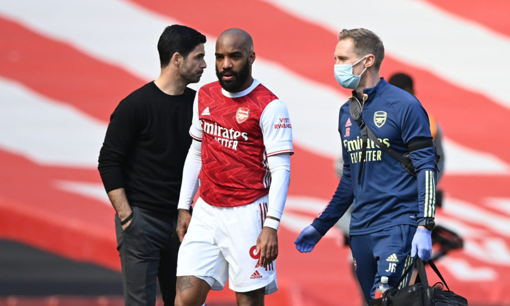 The Lacazette injury latest as budget forward Nketiah waits on first-team chance