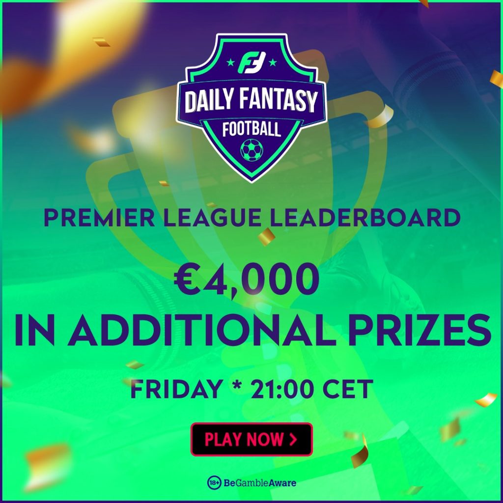 Play FanTeam’s Double Gameweek 32 leaderboard for a chance to win prizes